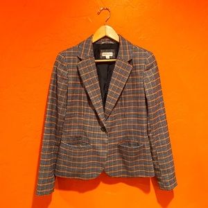 Women’s Small Tweed Patterned Buttoned Blazer